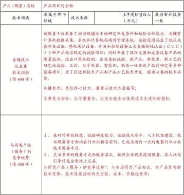 上年度高新技术产品收入情况分析及技术服务展望